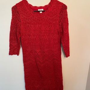 kids red dress